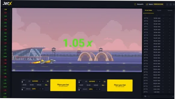 JetX Game Screenshot